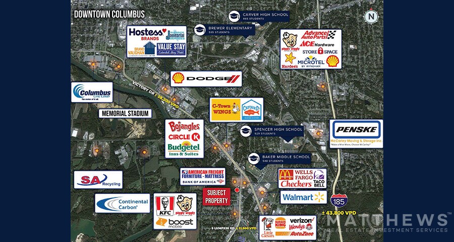 1647 S Lumpkin Rd, Columbus, GA for sale - Building Photo - Image 2 of 2