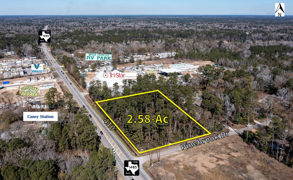 NEC FM 1485 & Pinebrook dr, New Caney, TX à vendre - Photo du bâtiment - Image 2 de 6