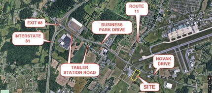 254 Novak Dr, Martinsburg, WV - Aerial  map view
