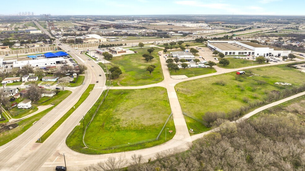 I-20 & Hemphill St, Fort Worth, TX for lease - Aerial - Image 3 of 8