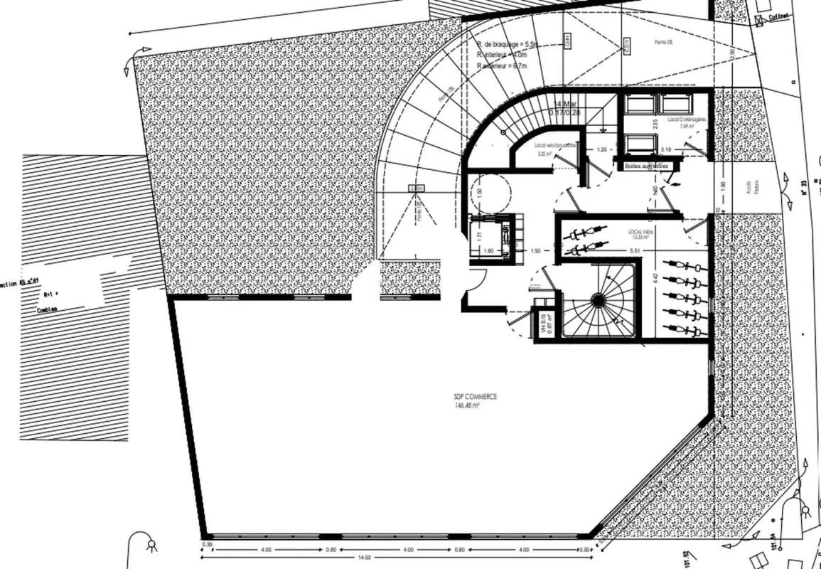 Bureau dans Fontenay-sous-Bois à louer Plan d’étage- Image 1 de 2