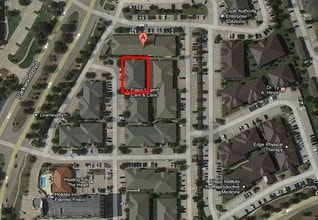 3550 Parkwood Blvd, Frisco, TX - Aérien Vue de la carte