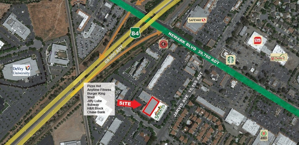 6203 Jarvis Ave, Newark, CA à vendre - Aérien - Image 3 de 8