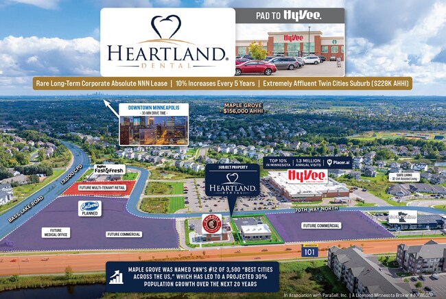 More details for 18820 70th Way N, Maple Grove, MN - Retail for Sale