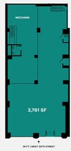 132 W 31st St, New York, NY for lease Floor Plan- Image 1 of 3