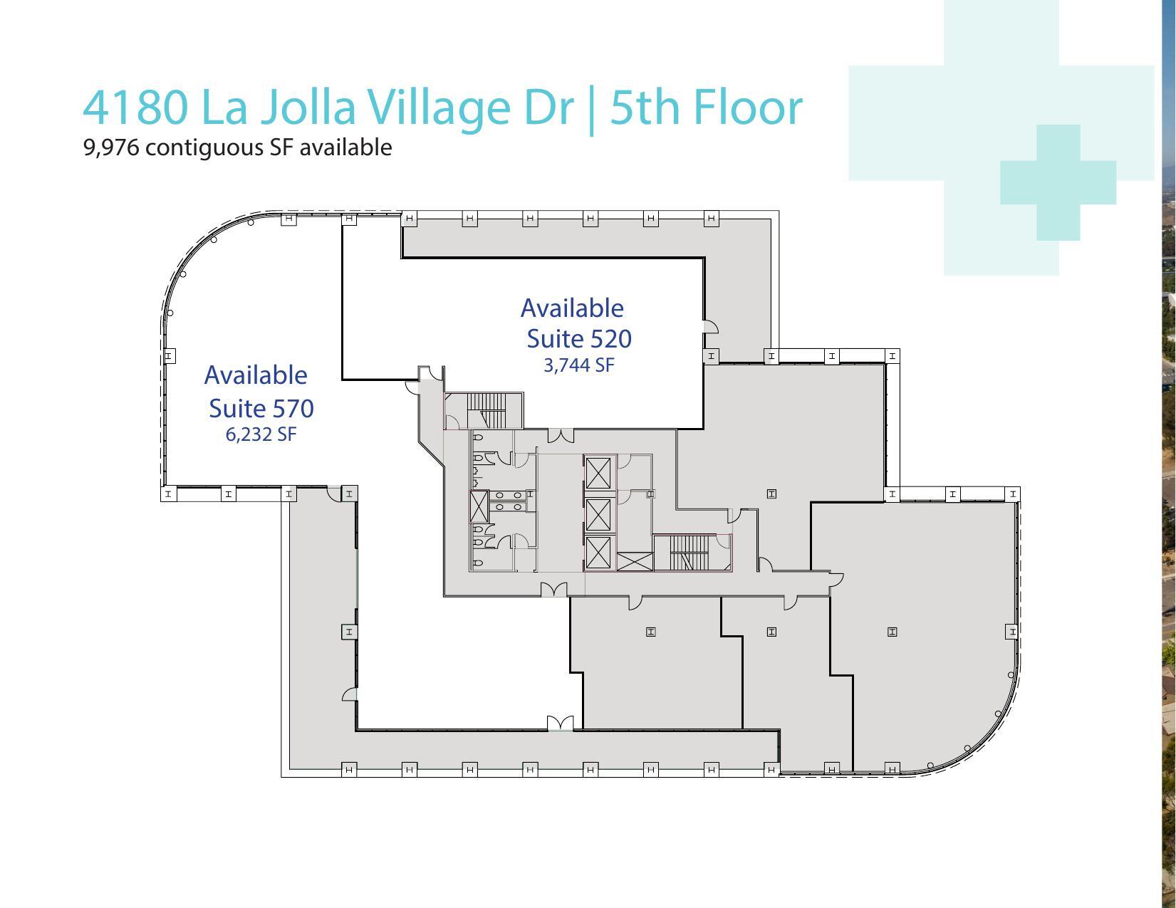 4180 La Jolla Village Dr, La Jolla, CA for lease Floor Plan- Image 1 of 1