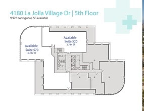 4180 La Jolla Village Dr, La Jolla, CA for lease Floor Plan- Image 1 of 1