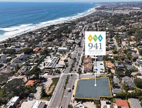 941 Camino del Mar, Del Mar, CA - AERIAL map view