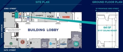 350 Fifth Ave, New York, NY for lease Floor Plan- Image 1 of 2