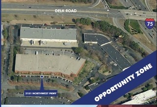 2151 Northwest Pky, Marietta, GA - Aerial map view