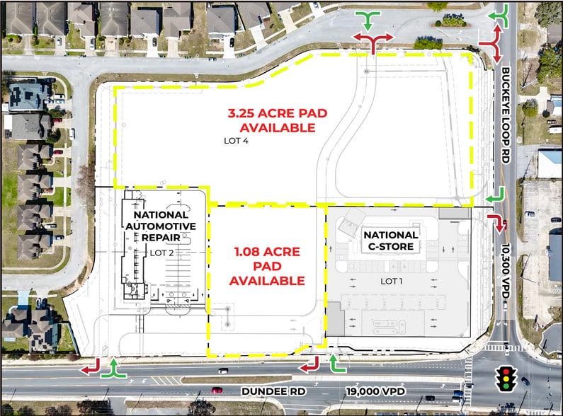 NWC Dundee Rd & Buckeye Rd, Winter Haven, FL for sale - Site Plan - Image 2 of 6