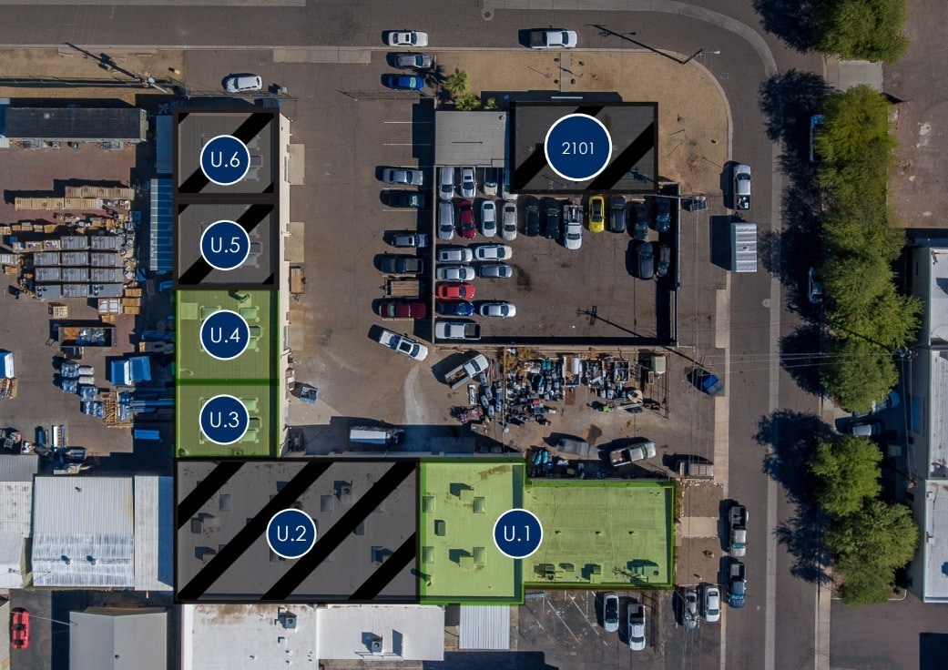 11200 N 21st Ave, 2101 & 2115 W Shangri La Rd, Phoenix, AZ for lease Site Plan- Image 1 of 1