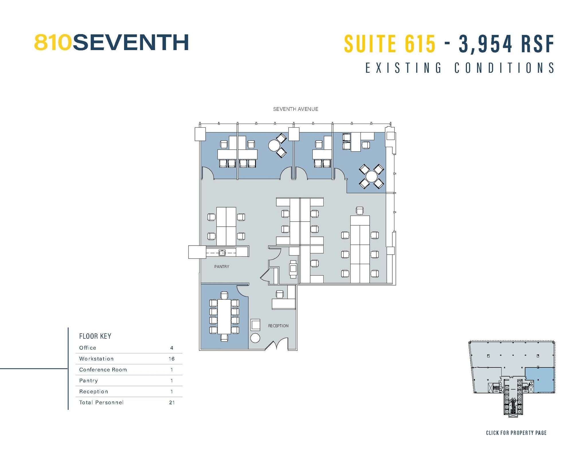 810 Seventh Ave, New York, NY for lease Floor Plan- Image 1 of 1