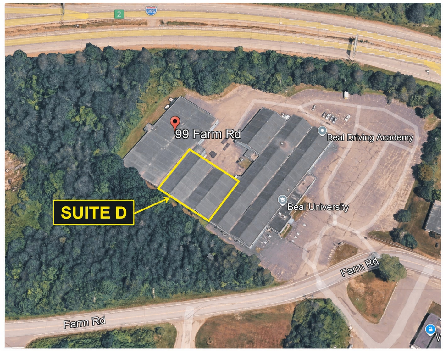 99 Farm Rd, Bangor, ME for lease Aerial- Image 1 of 5