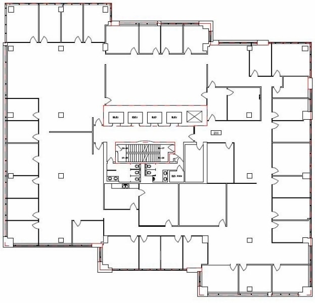 10909 Jasper Ave NW, Edmonton, AB for lease Floor Plan- Image 1 of 1