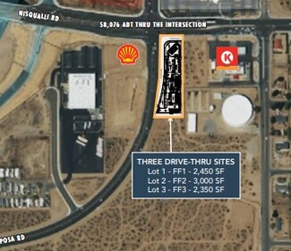 Plus de détails pour Nisqualli Rd & Mariposa Road, Victorville, CA - Terrain à louer