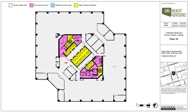 1 Adelaide St E, Toronto, ON for lease Floor Plan- Image 1 of 1