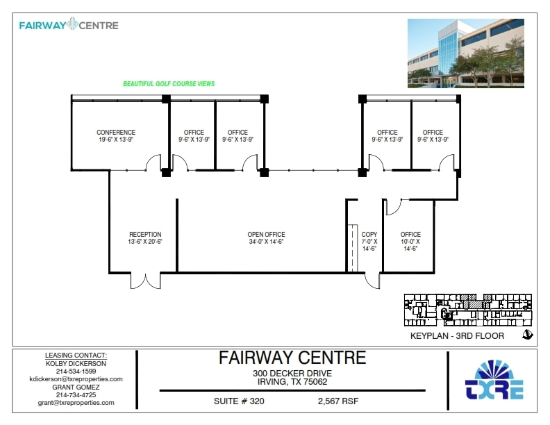 300 Decker Dr, Irving, TX for lease Floor Plan- Image 1 of 1