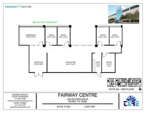 300 Decker Dr, Irving, TX for lease Floor Plan- Image 1 of 1