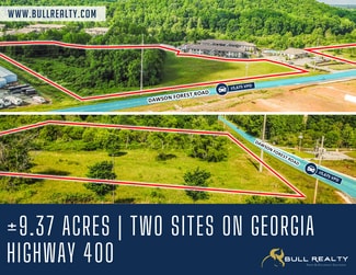 Plus de détails pour Corner of Dawson Forest Rd & Parker Forest Rd, Dawsonville, GA - Terrain à vendre