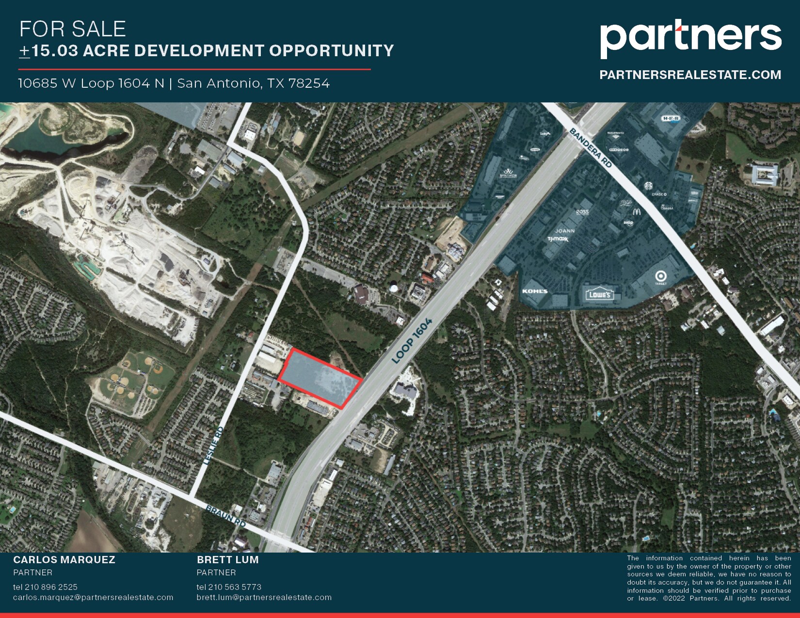 10685 W Loop 1604 N, San Antonio, TX à vendre Photo du bâtiment- Image 1 de 2