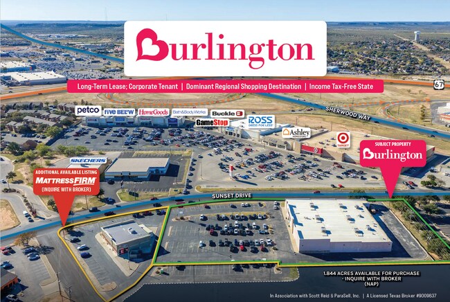 More details for 4238 Sunset Dr, San Angelo, TX - Retail for Sale