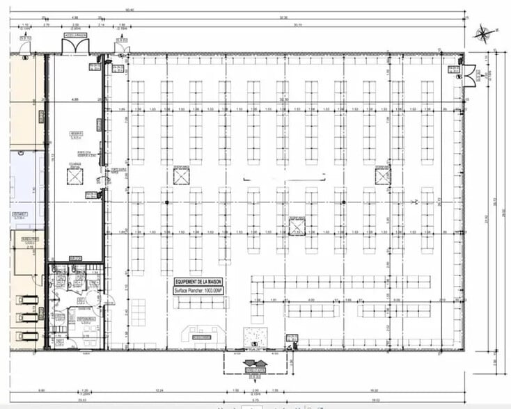 Retail in Villefontaine for lease - Floor Plan - Image 2 of 2