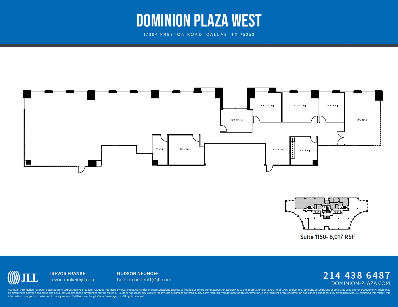 17304 Preston Rd, Dallas, TX à louer Plan d’étage- Image 1 de 1