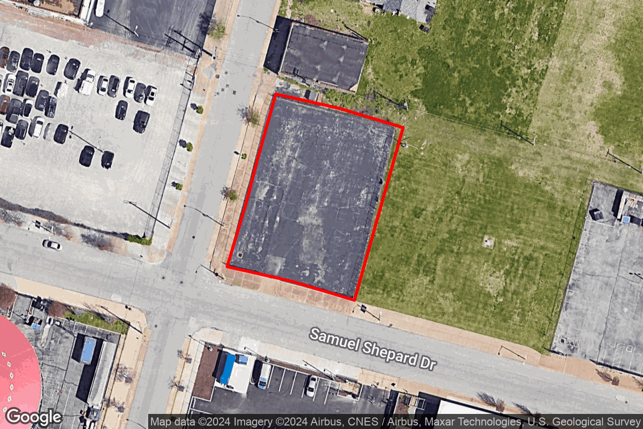 3331-3341 Dr. Samuel T. Shepard Dr, Saint Louis, MO for lease Aerial- Image 1 of 2