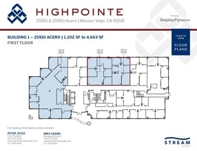 25950 Acero, Mission Viejo, CA for lease Floor Plan- Image 1 of 1