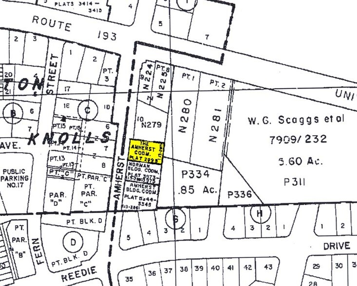 11303-11327 Amherst Ave, Wheaton, MD à louer - Plan cadastral - Image 2 de 46
