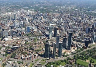 19 Albion St, Manchester, GTM - Aérien  Vue de la carte