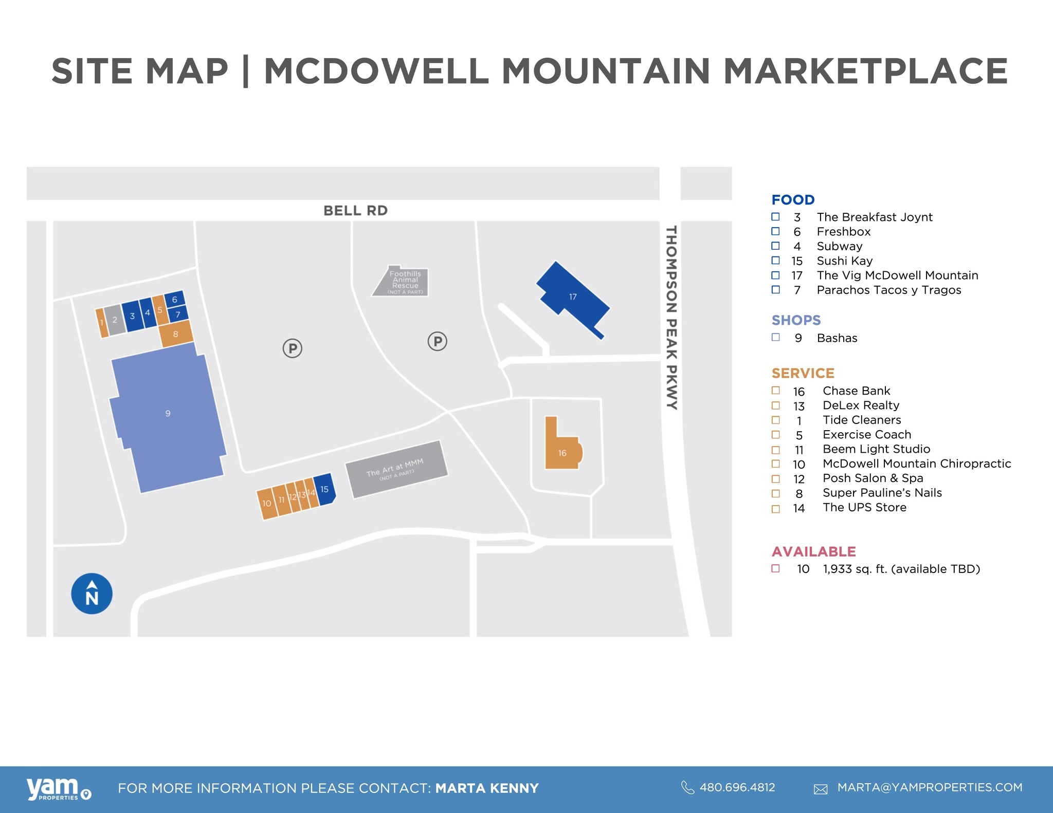 10111 E Bell Rd, Scottsdale, AZ for lease Site Plan- Image 1 of 10