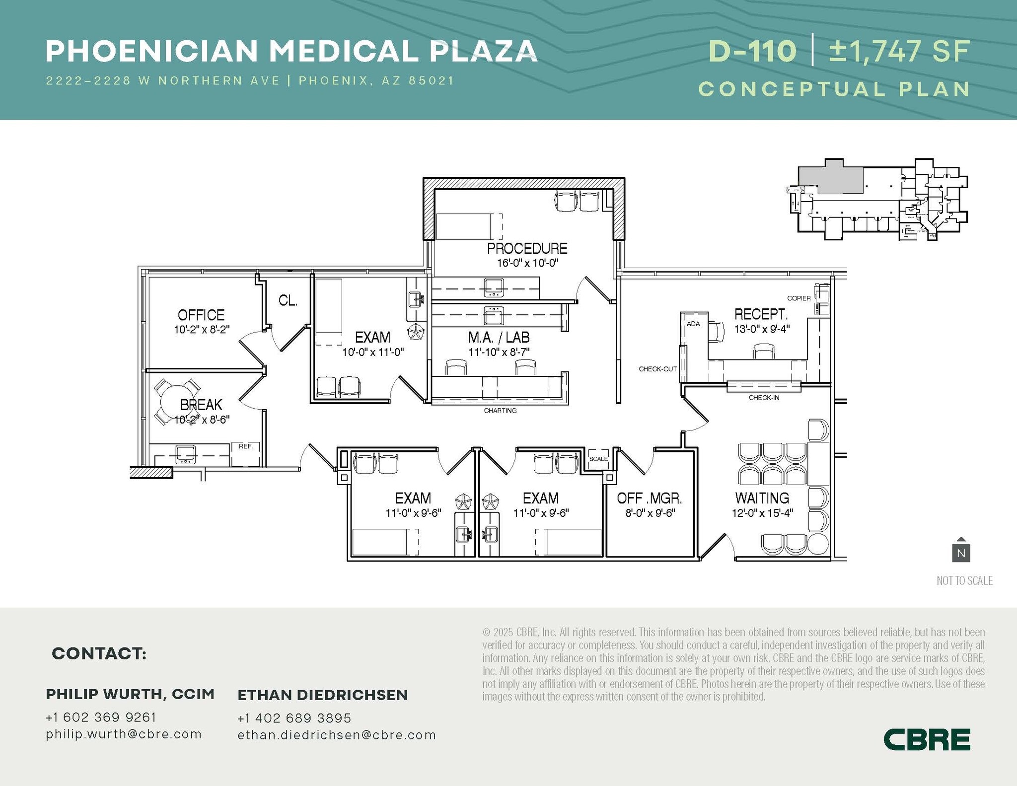 2222-2228 W Northern Ave, Phoenix, AZ for lease Interior Photo- Image 1 of 1
