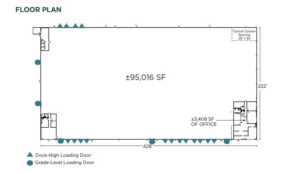 1245 Commerce Blvd, American Canyon, CA à louer - Plan d’étage - Image 3 de 11