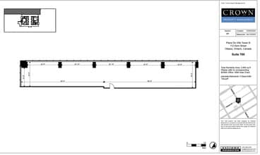112 Kent St, Ottawa, ON for lease Floor Plan- Image 1 of 2