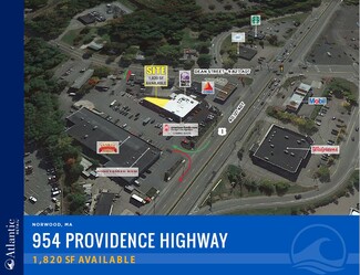 Plus de détails pour 954-958 Boston Providence Tpke, Norwood, MA - Vente au détail à louer