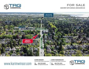 3590 W 39th Ave, Vancouver, BC - aerial  map view - Image1