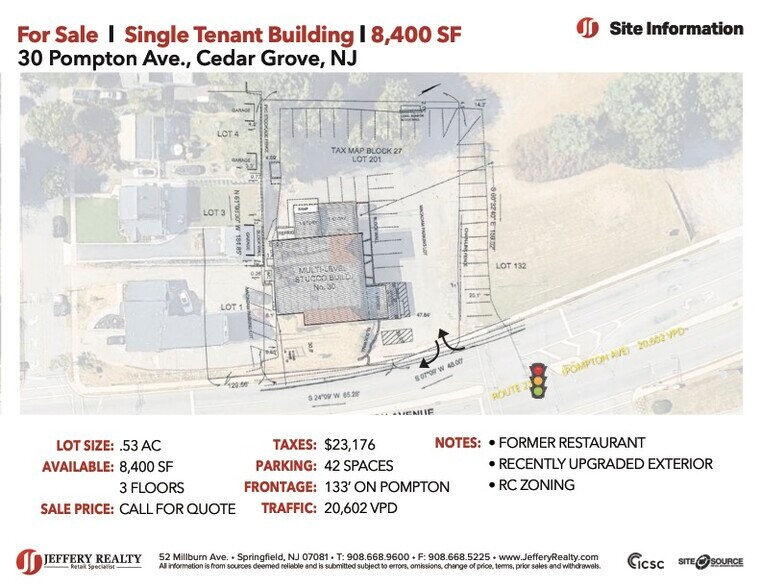 30 Pompton Ave, Cedar Grove, NJ à vendre - Autre - Image 2 de 4