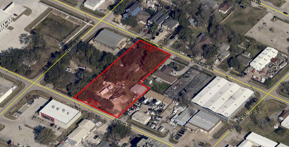 14135 Packard St, Houston, TX à vendre - Aérien - Image 3 de 3