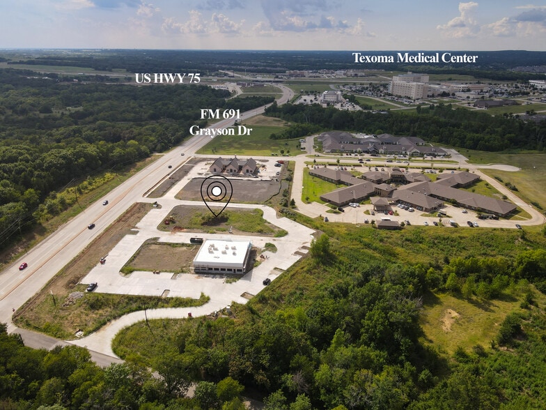 TBD Farm to Market Road 691, Denison, TX for sale - Aerial - Image 2 of 11