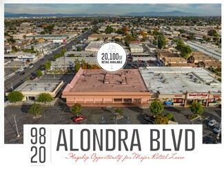 Plus de détails pour 9820 Alondra Blvd, Bellflower, CA - Vente au détail à louer