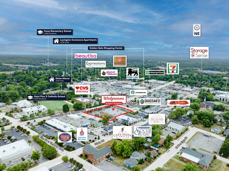 300 E Cornwallis Dr, Greensboro, NC for sale - Building Photo - Image 3 of 4
