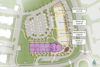 1391 Olympia Fields Dr, Oconomowoc, WI à louer Plan de site- Image 1 de 1