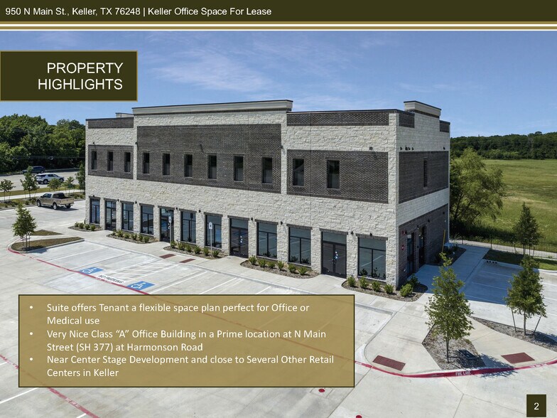 950 N Main St, Keller, TX à louer - Photo du bâtiment - Image 2 de 17