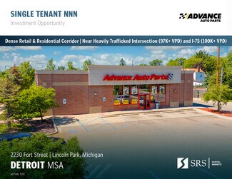 Plus de détails pour 2230 Fort St, Lincoln Park, MI - Commerce de détail à vendre