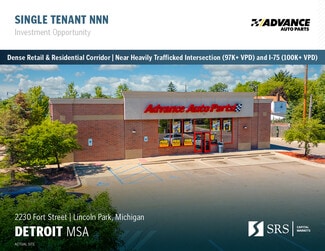 More details for 2230 Fort St, Lincoln Park, MI - Retail for Sale