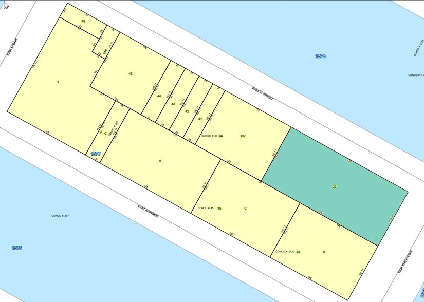 30 East End Ave, New York, NY for lease - Plat Map - Image 2 of 6