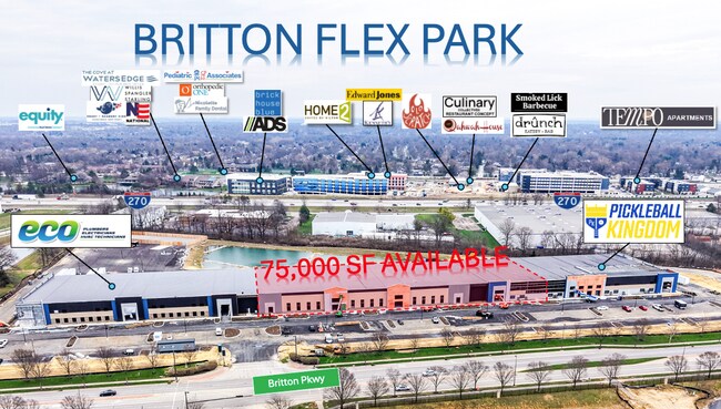 Plus de détails pour 4500 Britton Pky, Hilliard, OH - Local d'activités, Industriel à louer