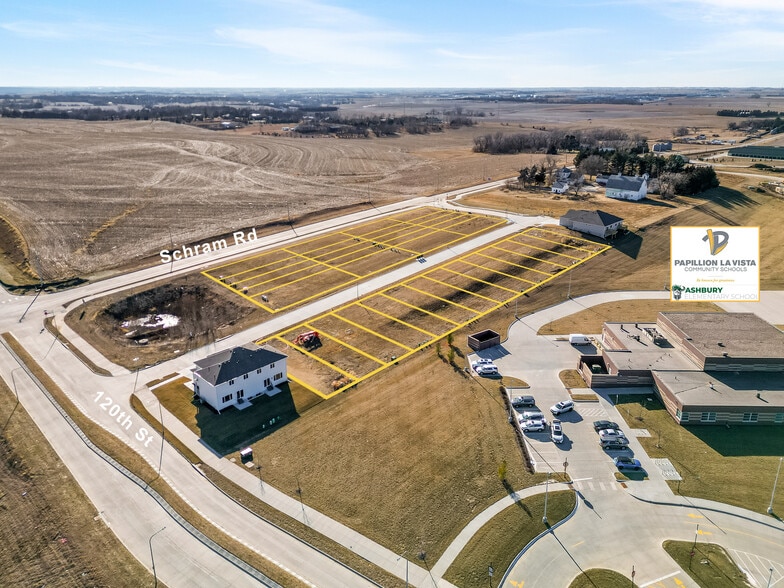 11782 S 122nd Plz, Papillion, NE for sale - Aerial - Image 3 of 8